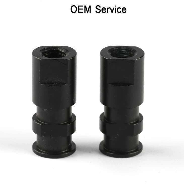 Black Precision Turned Components
