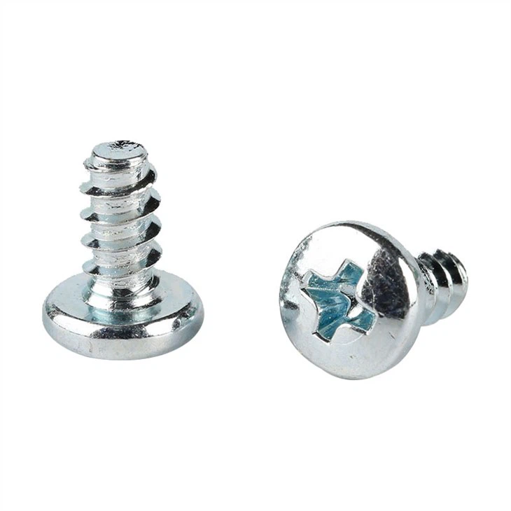 छोटा गोल सिर फिलिप्स नीला पेंच