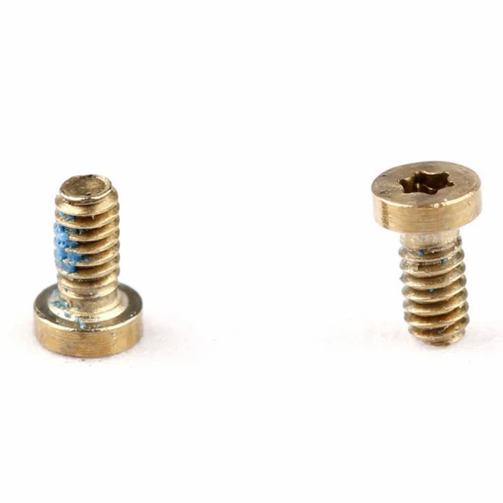 कस्टम स्टेनलेस स्टील पीला जस्ता बेर पेंच