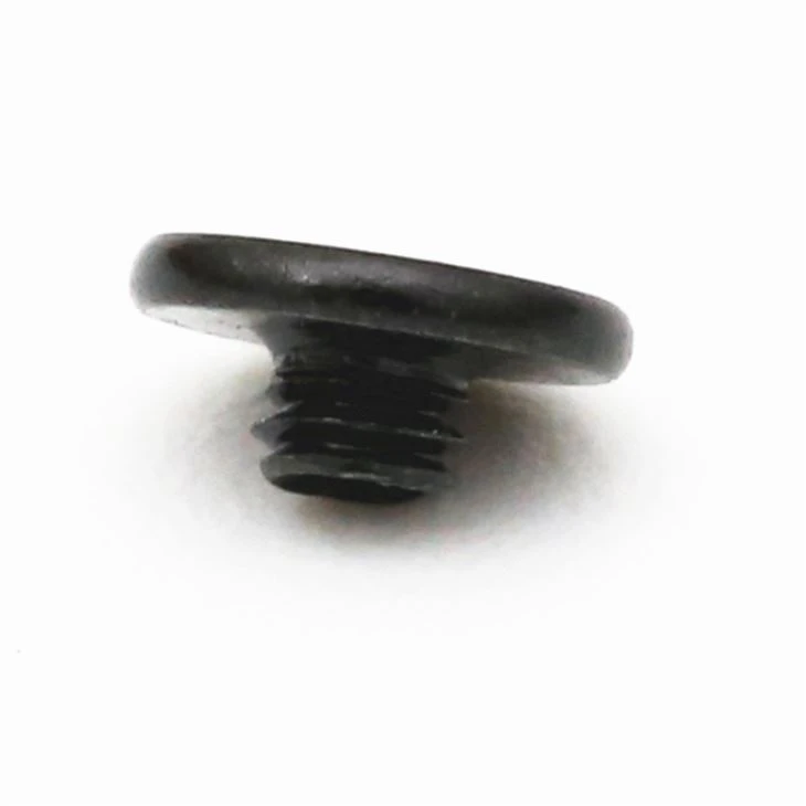 Flat Head Phillips Black Miniature M1 Screw