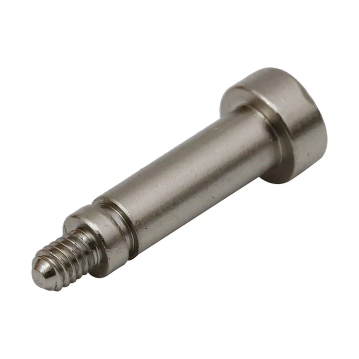 Stainless steel phillips socket head step screw cnc parts