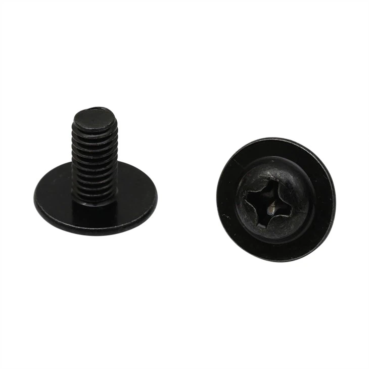 वॉशर के साथ स्टील जिंक प्लेटेड फिलिप्स मशीन स्क्रू