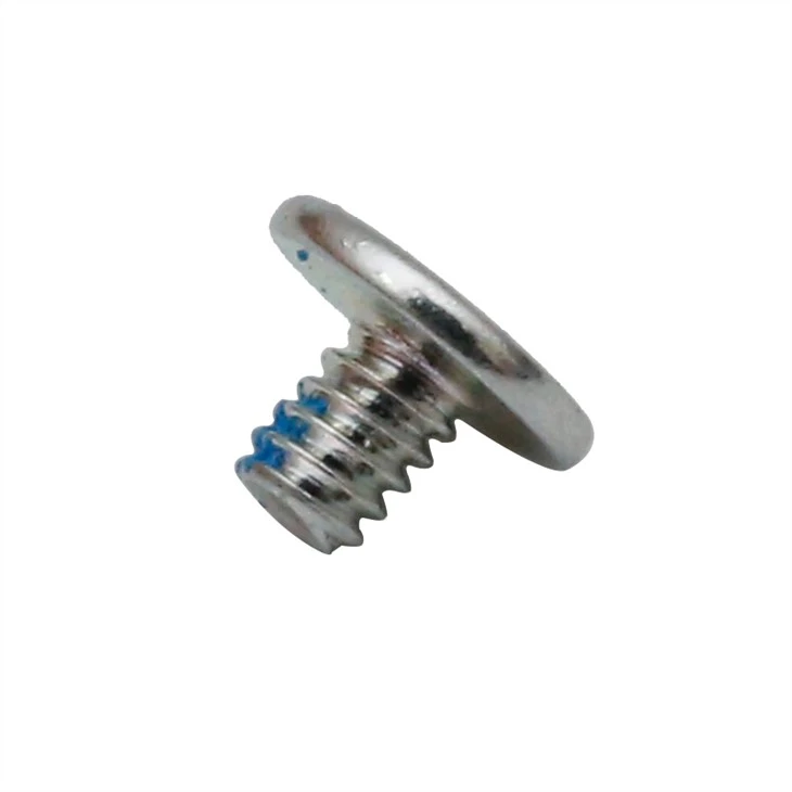 Cross recessed large flat head m1.6 micro screw